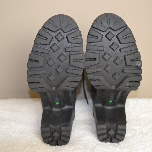 Timberland Lana Point Lace Up Chunky Heel Suede Leather Womens 9 Ankle Bootie - Picture 6 of 8